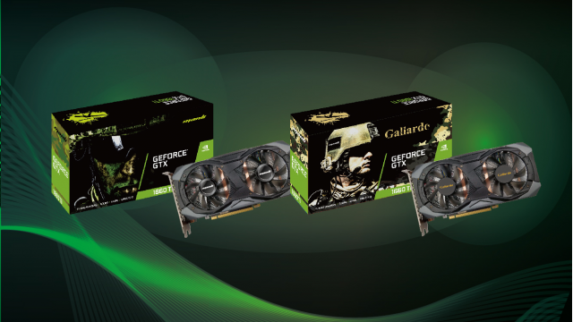 Manli GeForce® GTX 1660 Ti with Twin Cooler